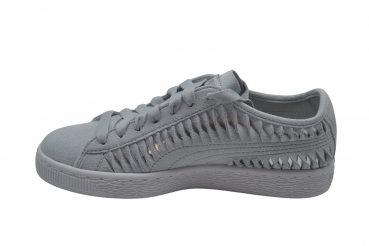 Puma Suede Metallic Entwine Wn's gray/silver